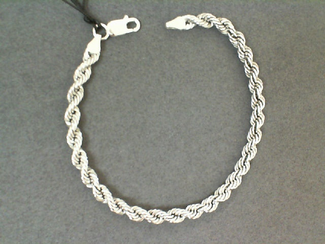 Sterling Silver Rope Chain 8.5