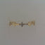 14k Gold Cross Ring with 21 Di