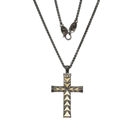 Sterling Silver Cross with Che