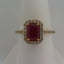 Ruby and Diamond Ring 14k
Rub