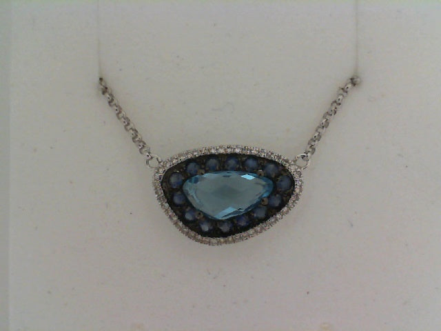 Geode Styled Necklace with Lon