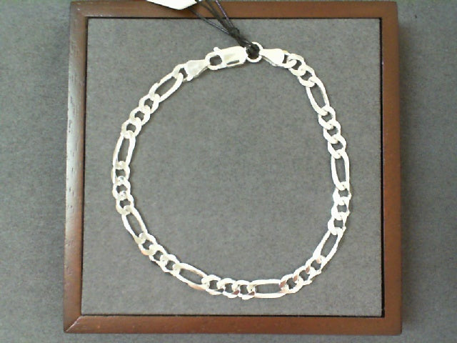 Sterling Silver Figaro Chain B