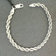Sterling Silver Rope Chain 8.5