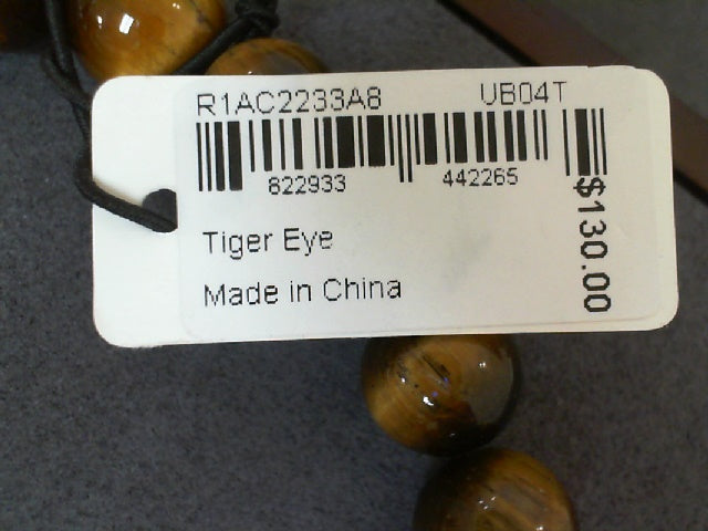 Tiger's Eye Beaded Bracelet wi
