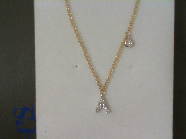 14k yellow gold necklace with